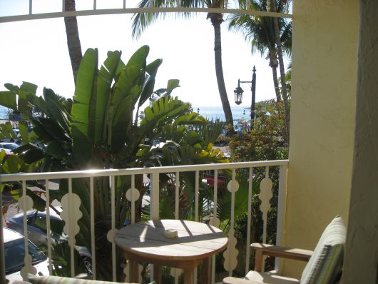 Balkon im Ocean Key Resort