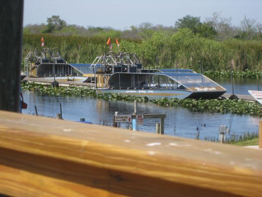 Airboats im Everglades Holiday Park