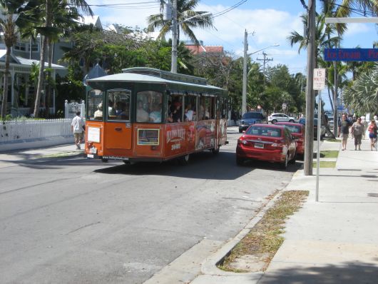 Old Town Trolley in Key West